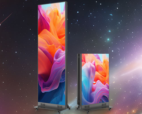 Pantalla Led portatil tipo totem